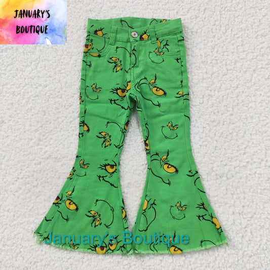 Girl’s Green Jeans