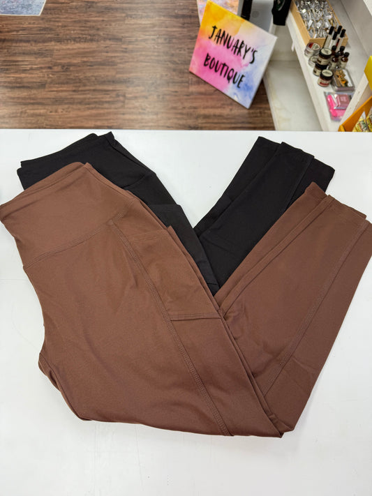 Women’s Plus Full Length Microfiber Leggings