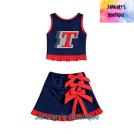 PREORDER Girl’s Toombs Cheer Set