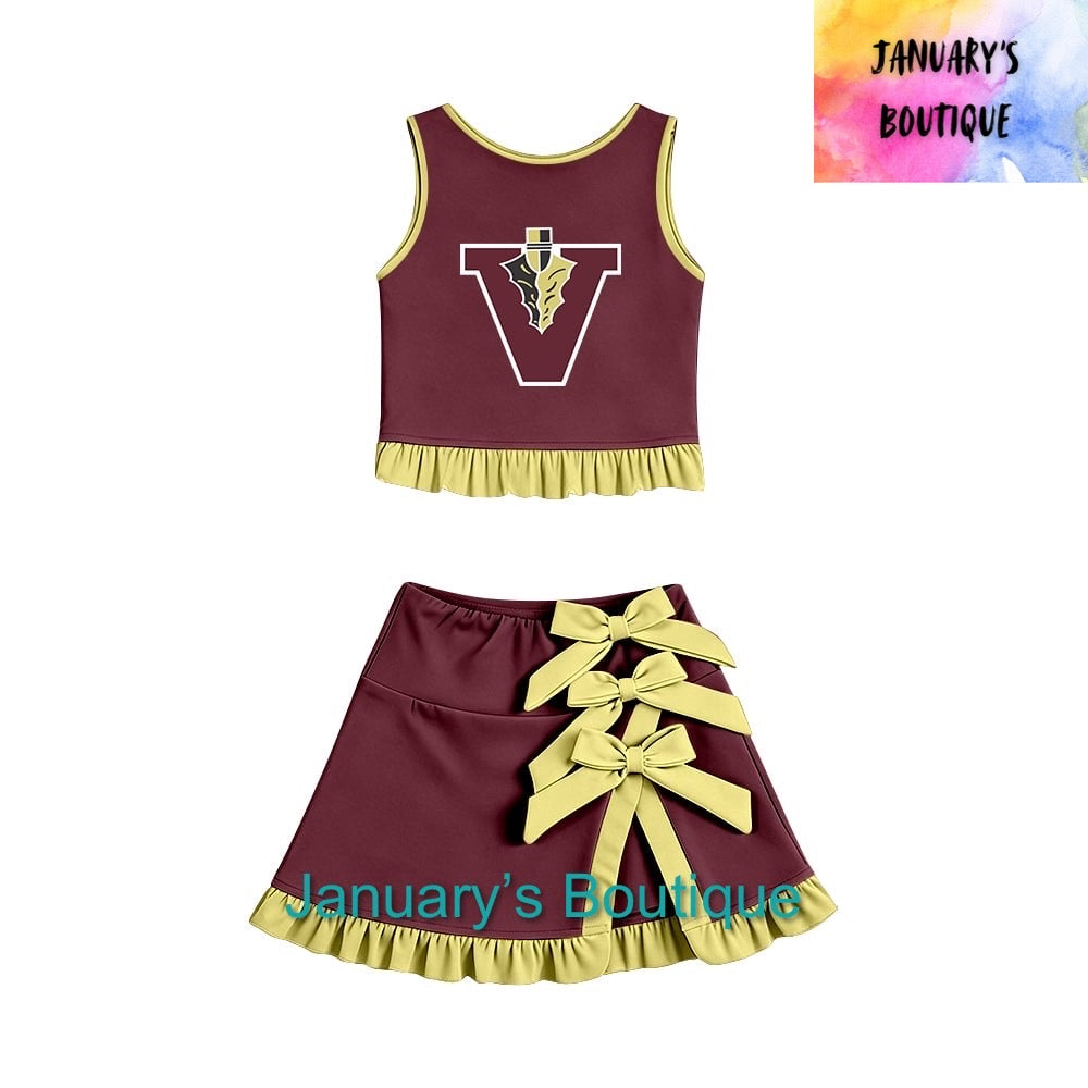 PREORDER Girl’s Vidalia Cheer Set