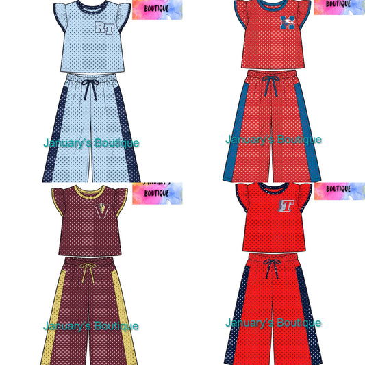 PREORDER! Girl’s School Pride Pant Sets