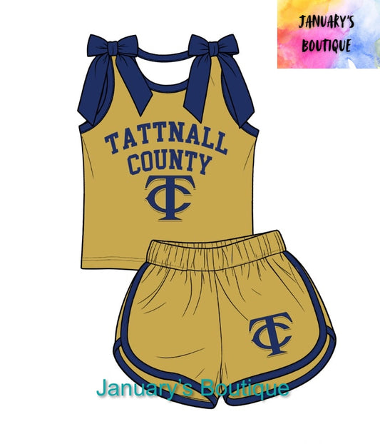 Girl’s Tattnall Shorts Set