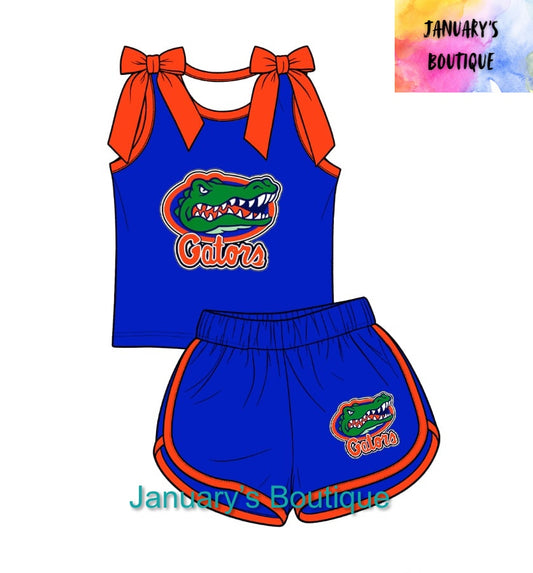 Girl’s Gators Shorts Set