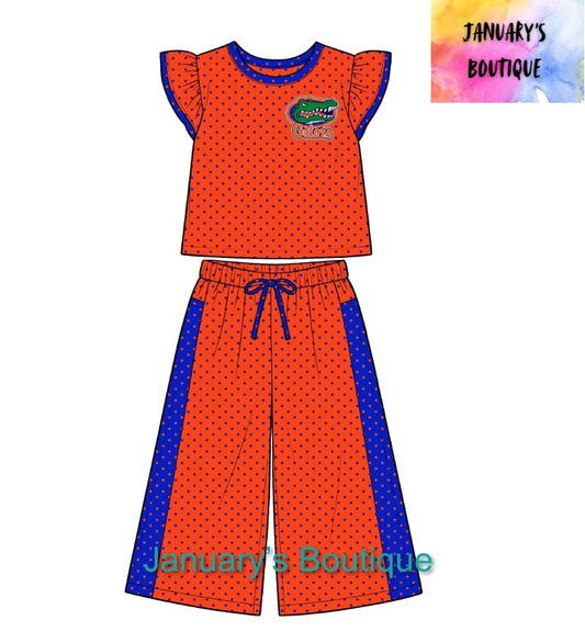 Girl’s Gators Pant Set