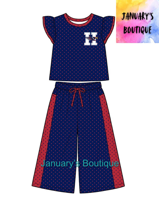 Preorder: Girl’s Vidalia Heritage Pants Set