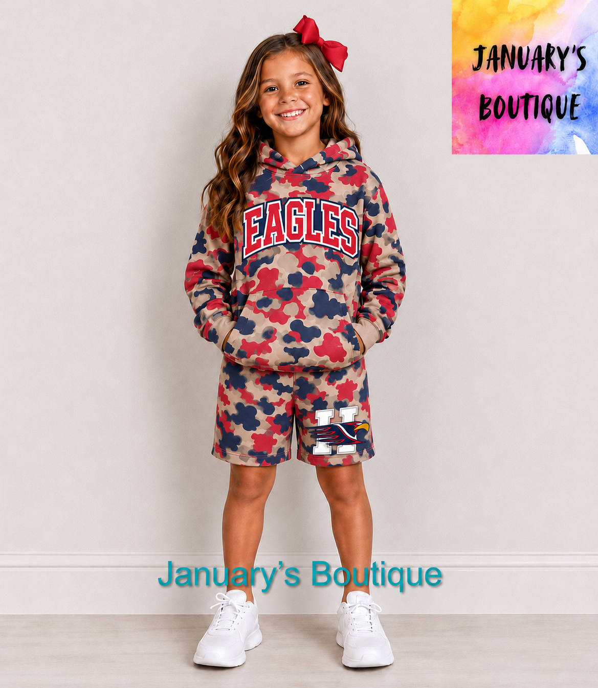 PREORDER Girl’s Vidalia Heritage Camo Shorts Set