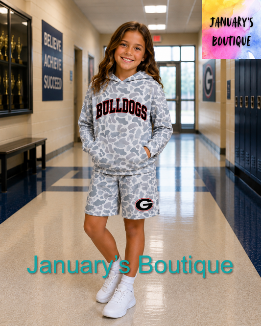 Preorder! Girl’s Georgia Camo Shorts Set