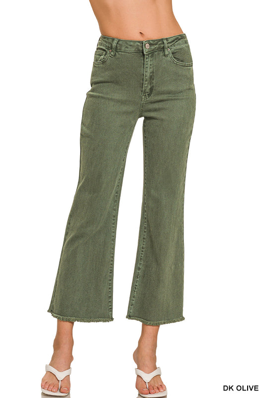 Women’s Frayed Bootcut Pants