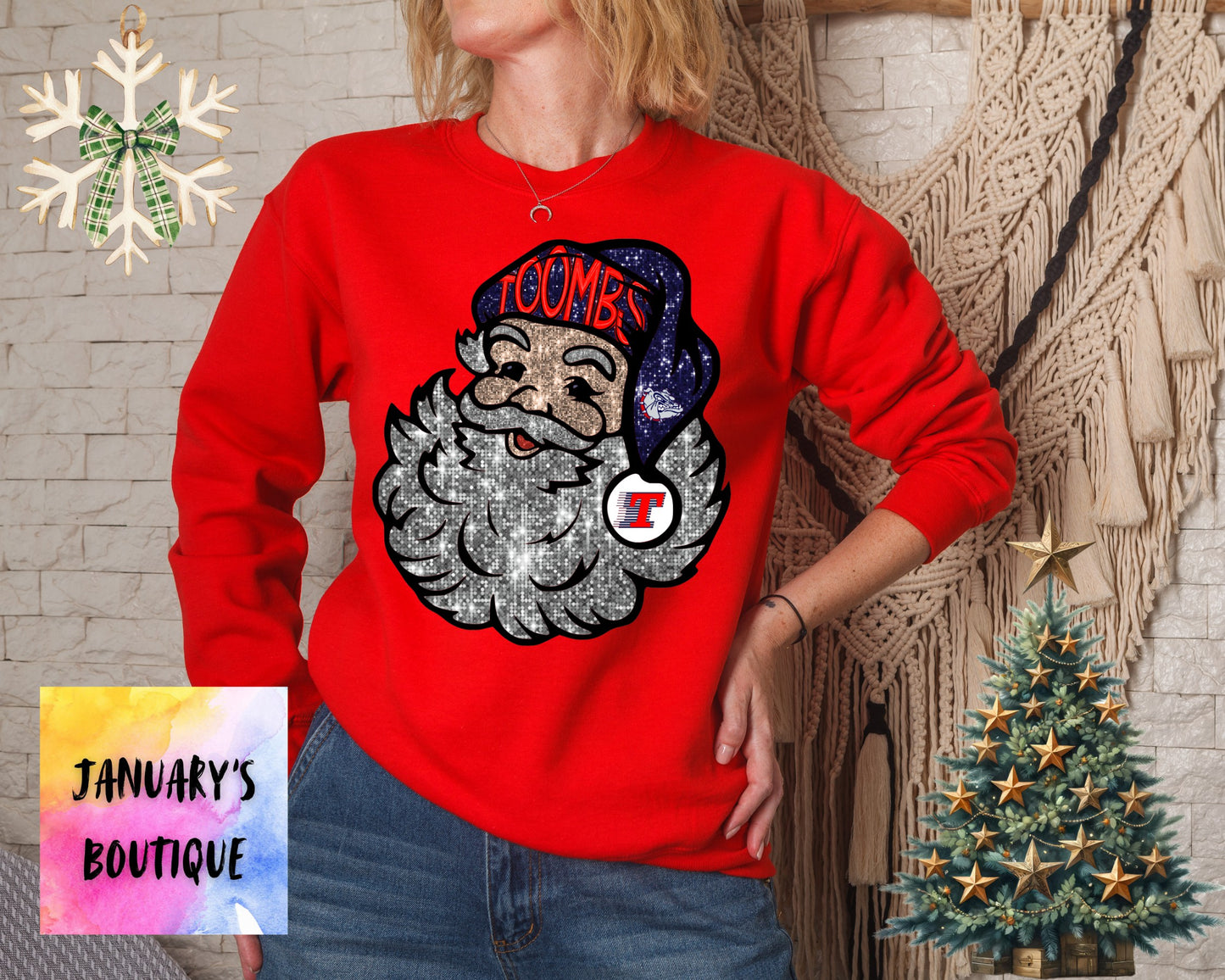 Toombs Santa T-shirt