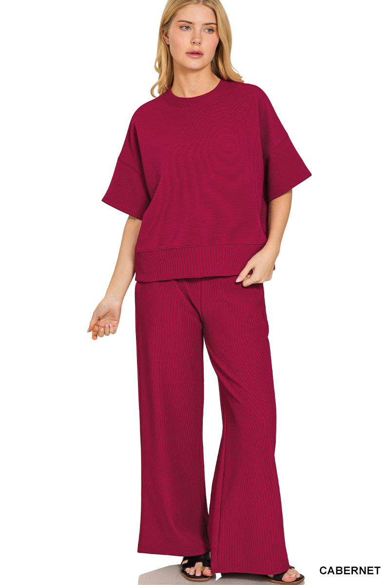 Women’s Cabernet Scuba Pant Set