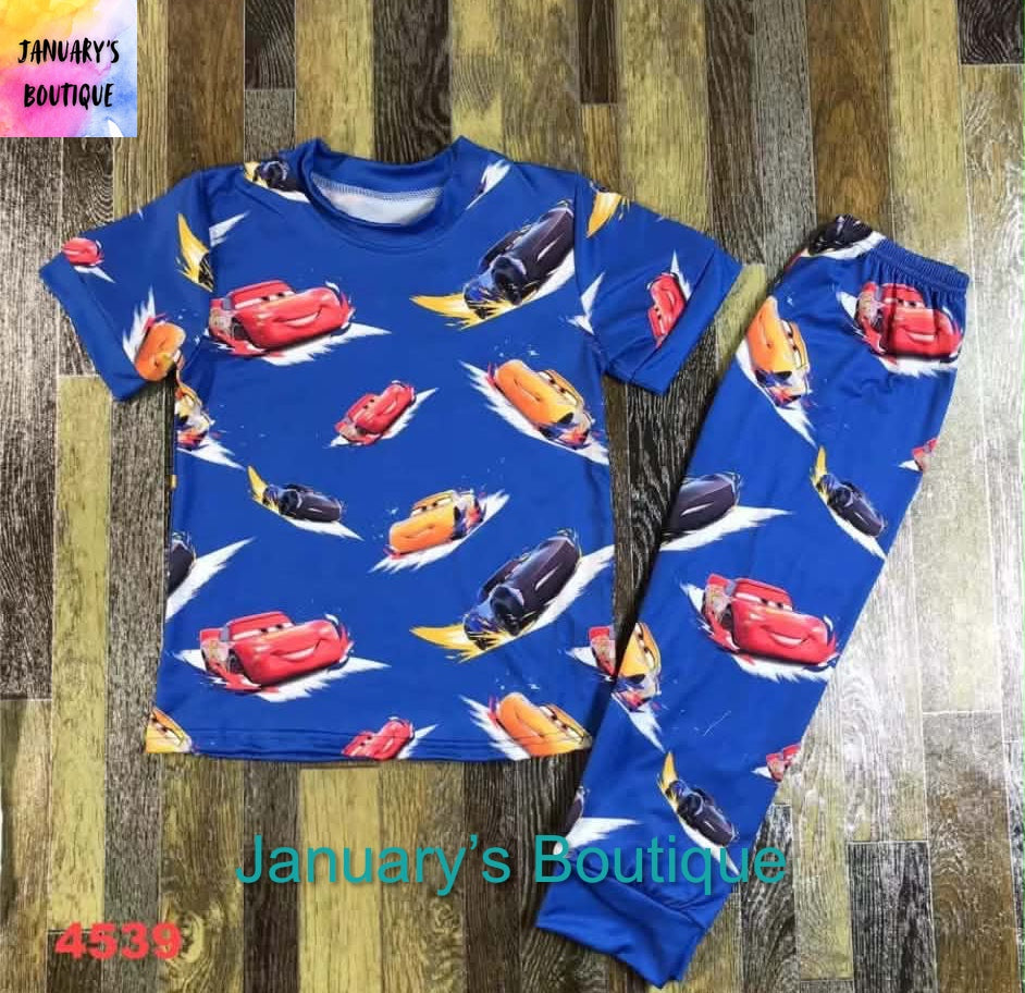 Boy’s Cars Pajamas