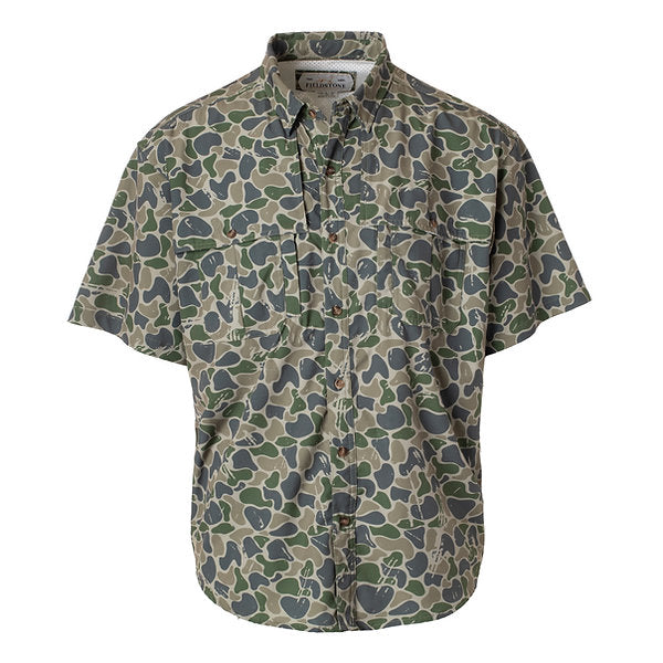 Men’s Backwoods Camo Button Down