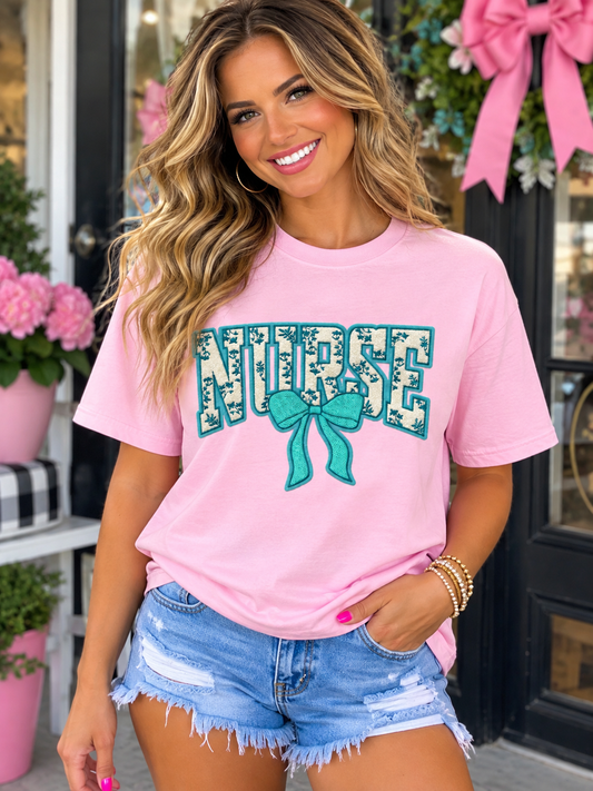 Women’s NURSE Patch T-shirt