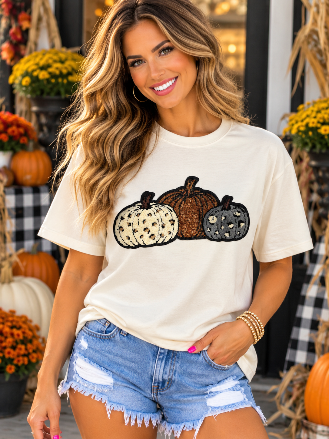 Women’s Fall Pumpkin Patch T-shirt