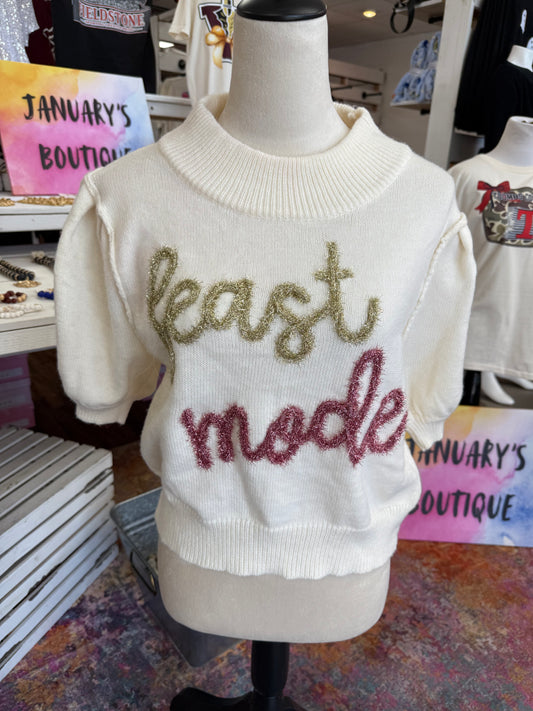 SC Women’s Feast Mode Tinsel Sweater
