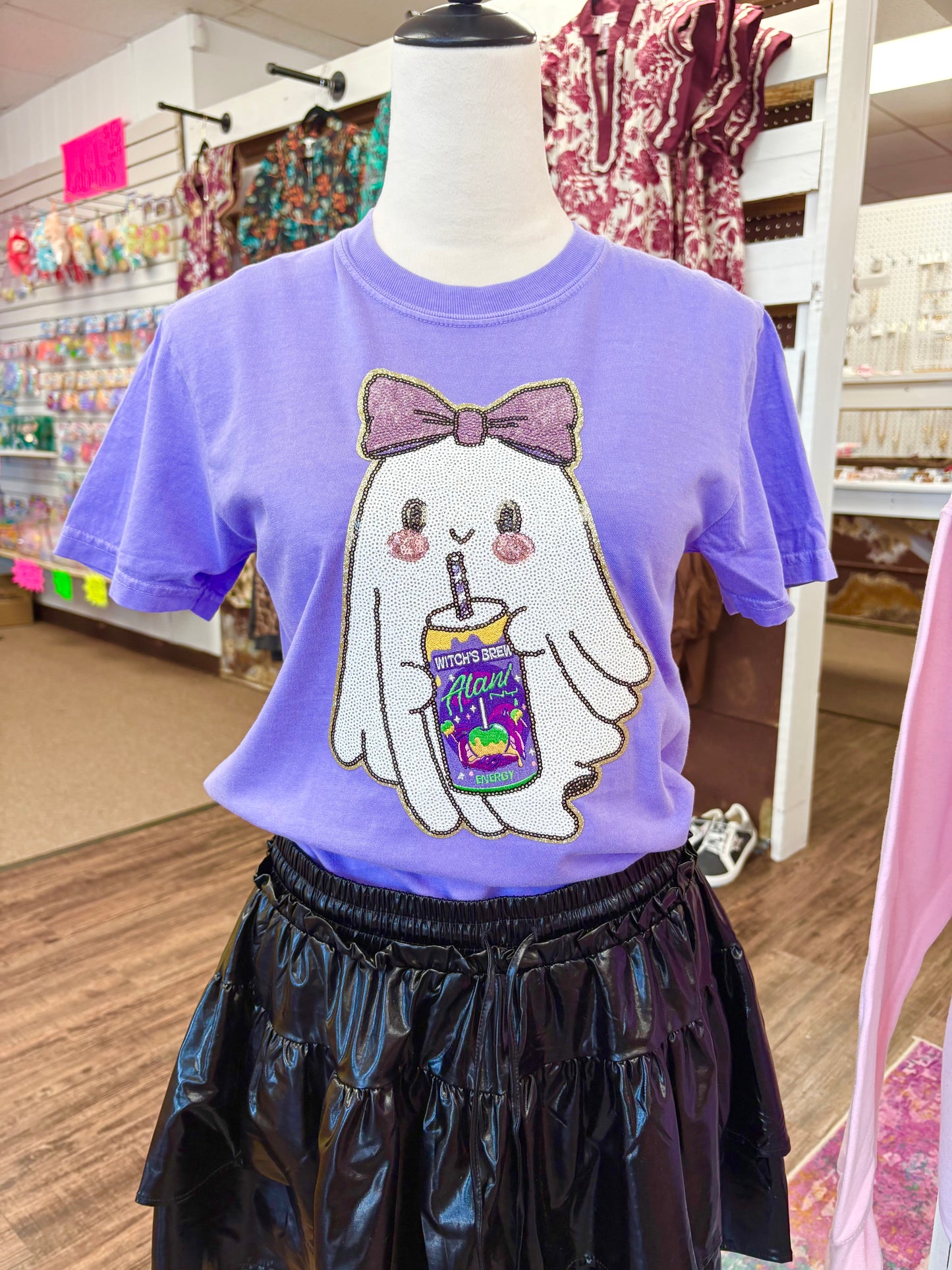 Women’s Purple Energy Drink Ghost Top
