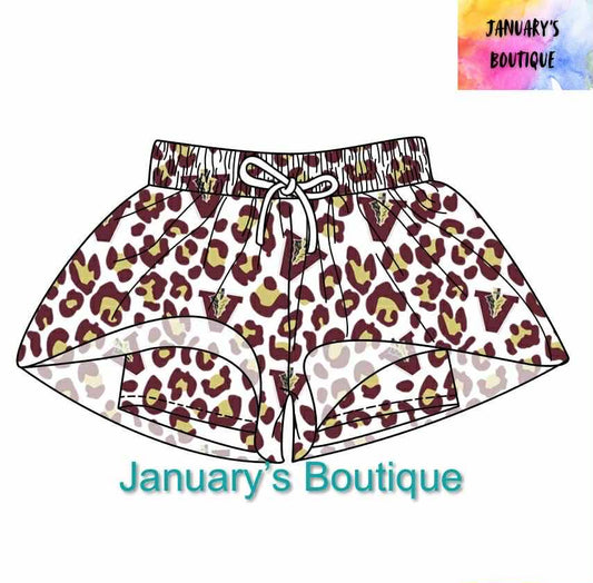 Girl's Vidalia Indians Skorts