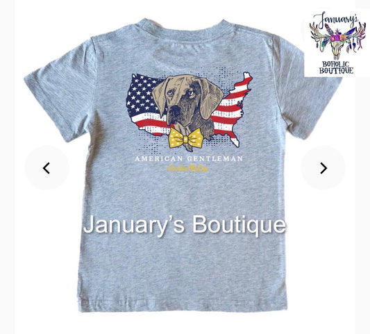 Boys Girls Cardin McCoy American Lab T-shirt