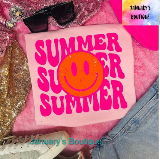 Women's SUMMER Graphic T-shirt