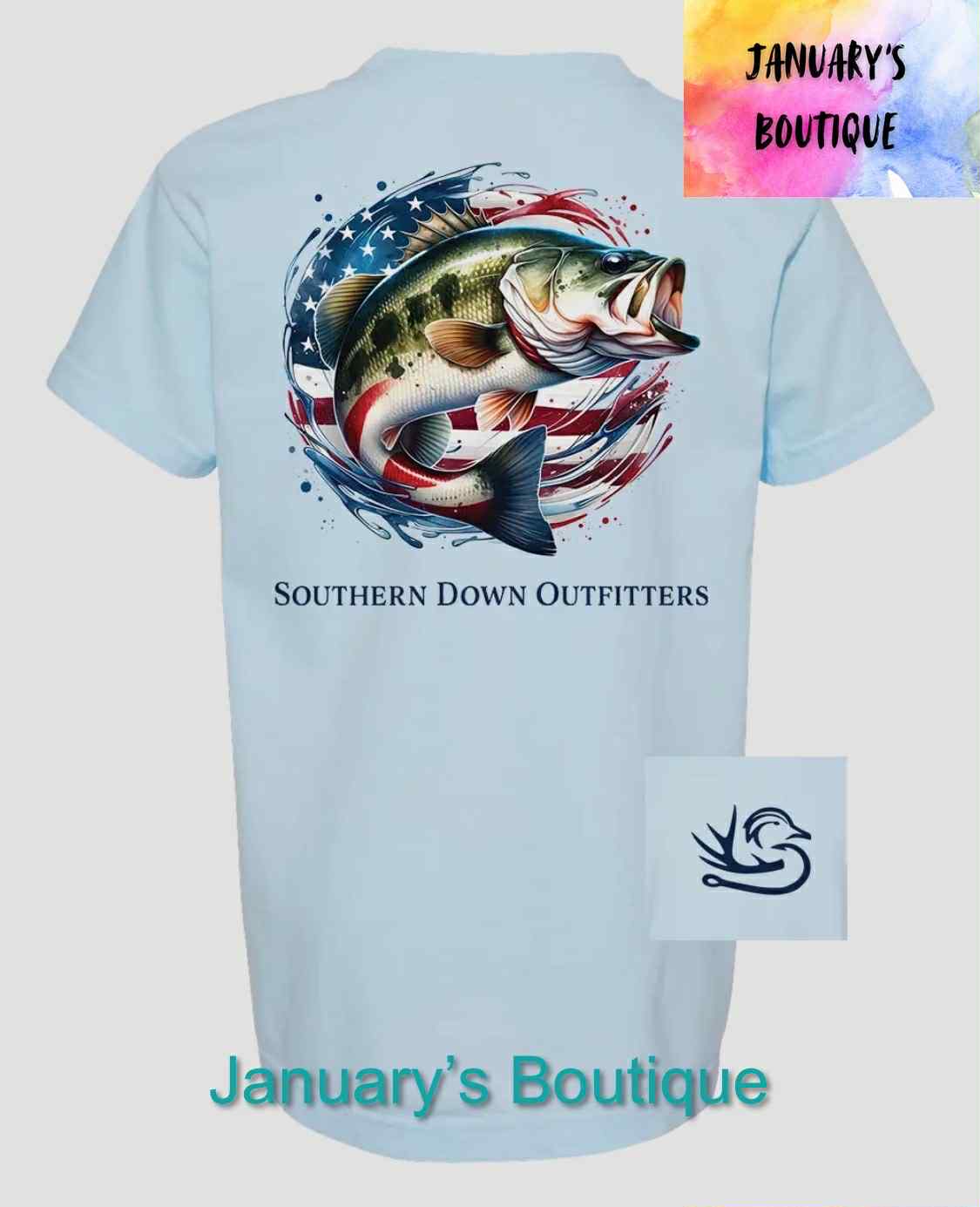 American Bass Youth T-shirt