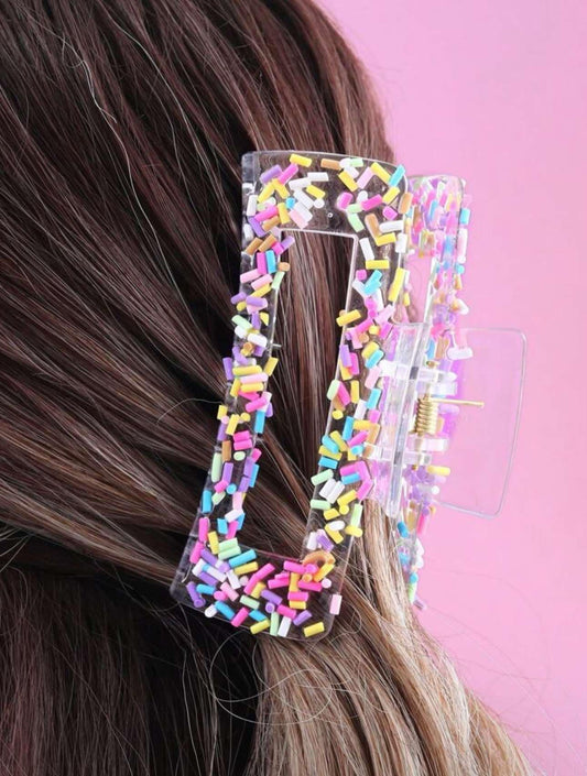 KK Confetti Hair Clip